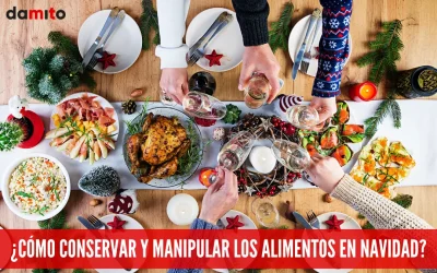 ¿Cómo conservar y manipular los alimentos en Navidad?